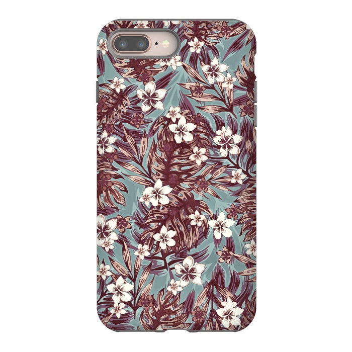 iPhone 7 plus StrongFit Tropical design by Jms