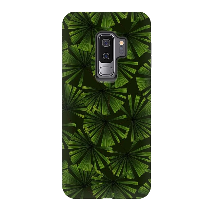 Galaxy S9 plus StrongFit Palm leaves 2 by Katerina Kirilova