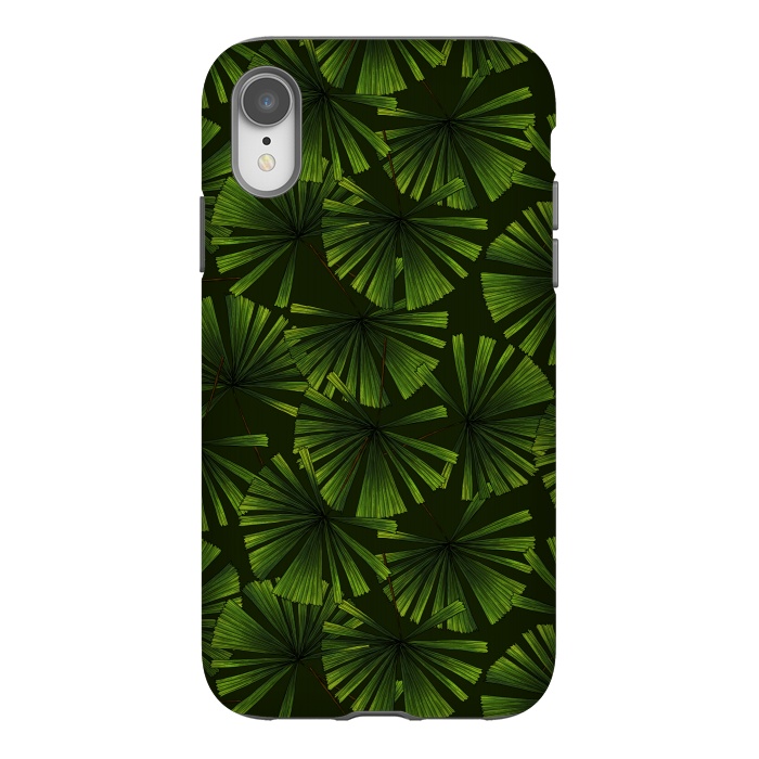 iPhone Xr StrongFit Palm leaves 2 by Katerina Kirilova