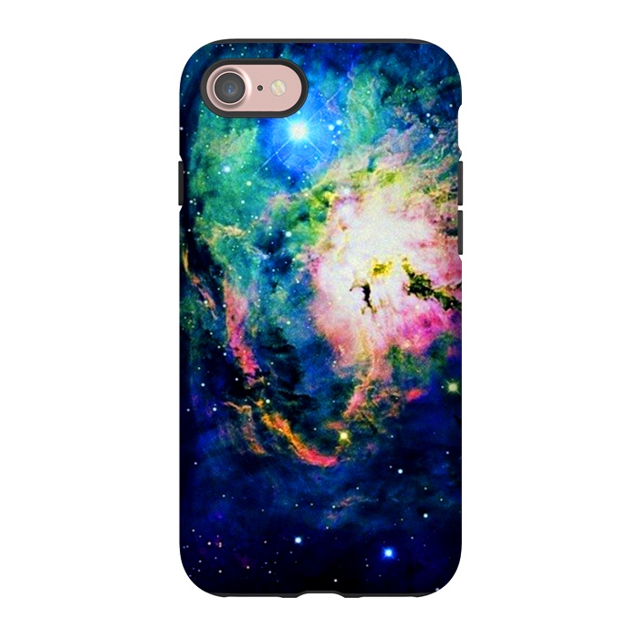 iPhone 7 StrongFit colorful nebula by haroulita