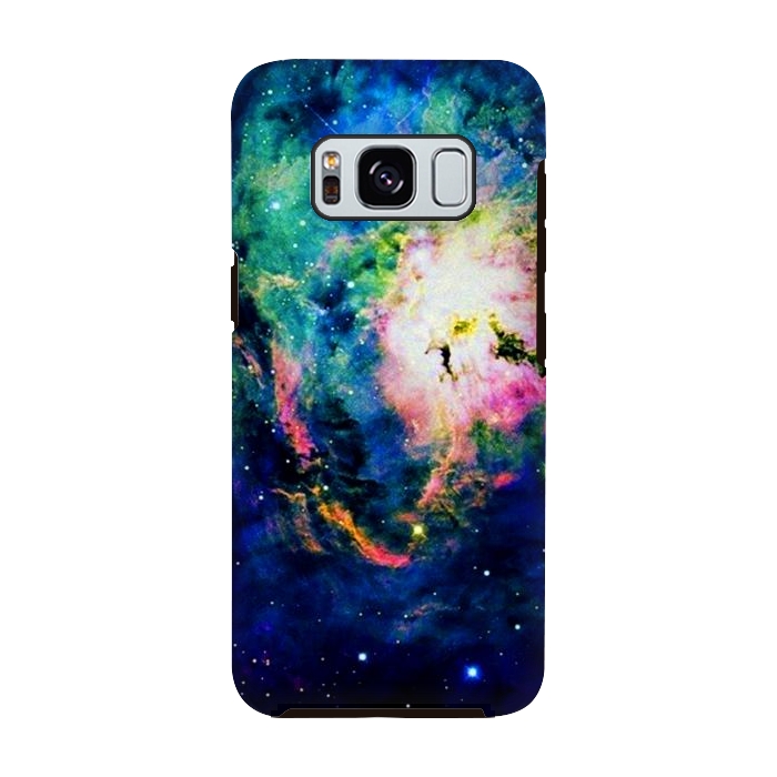 Galaxy S8 StrongFit colorful nebula by haroulita