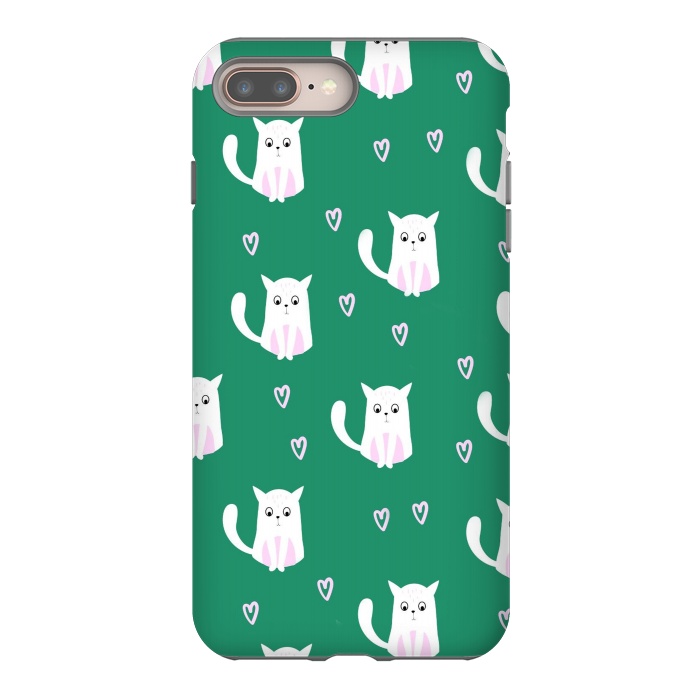 iPhone 7 plus StrongFit cats pattern by haroulita