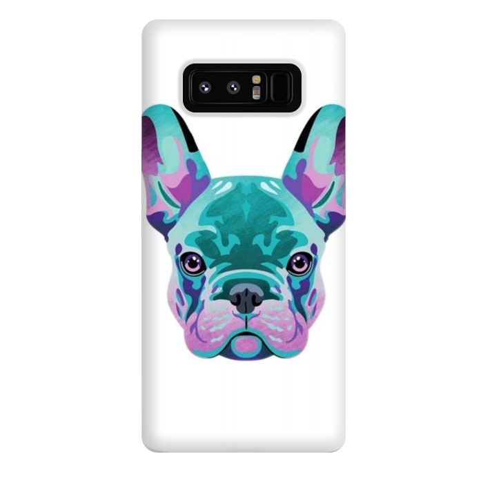 Galaxy Note 8 StrongFit french bulldog by haroulita