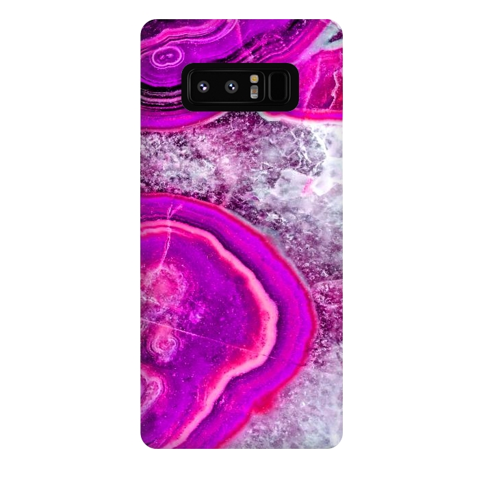 Galaxy Note 8 StrongFit agate slice by haroulita