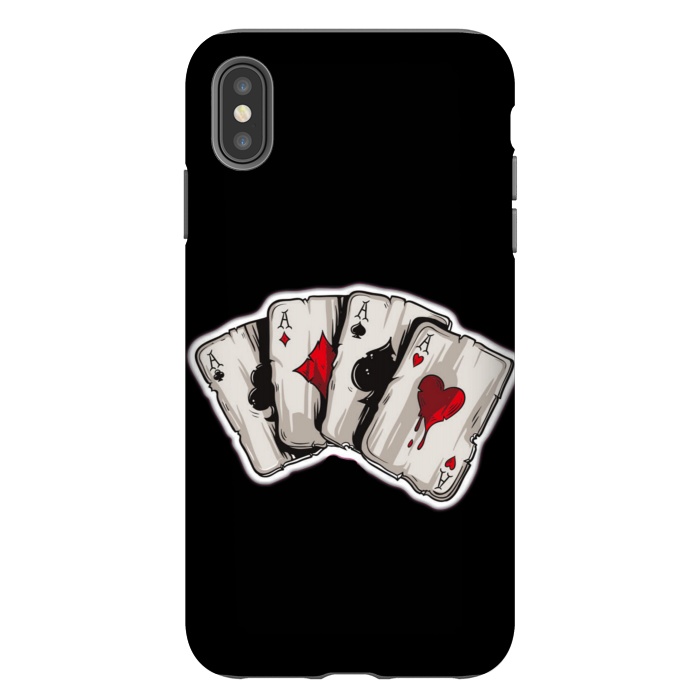 iPhone Xs Max StrongFit full of aces by haroulita