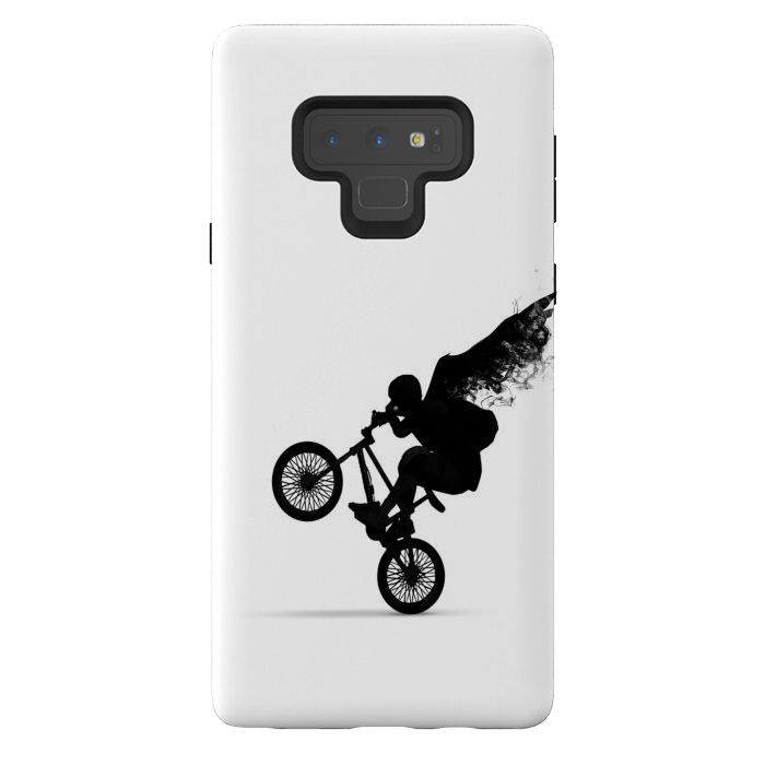 Galaxy Note 9 StrongFit angel biker by haroulita