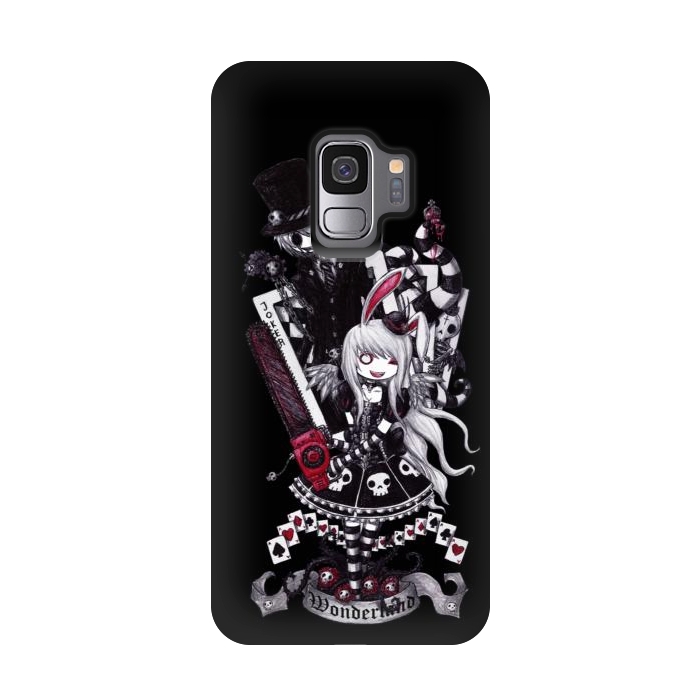 Galaxy S9 StrongFit alice in wonderland by haroulita