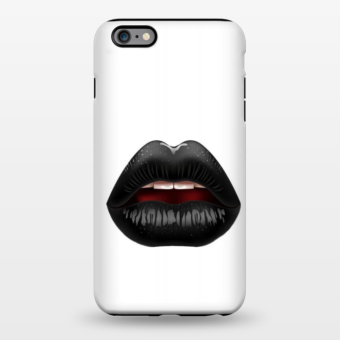 iPhone 6/6s plus StrongFit black lips by haroulita