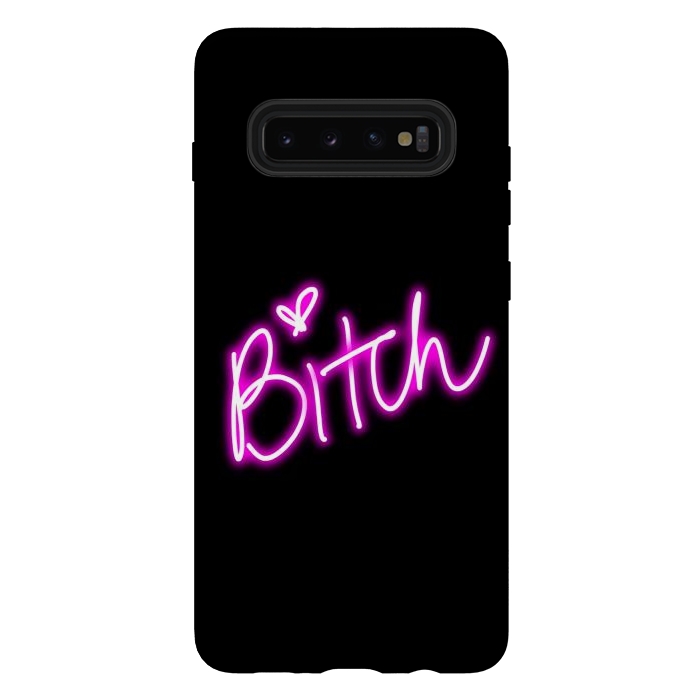 Galaxy S10 plus StrongFit bitch neon lights by haroulita