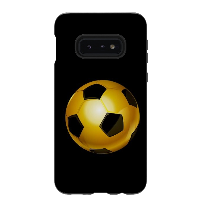 Galaxy S10e StrongFit golden ball by haroulita