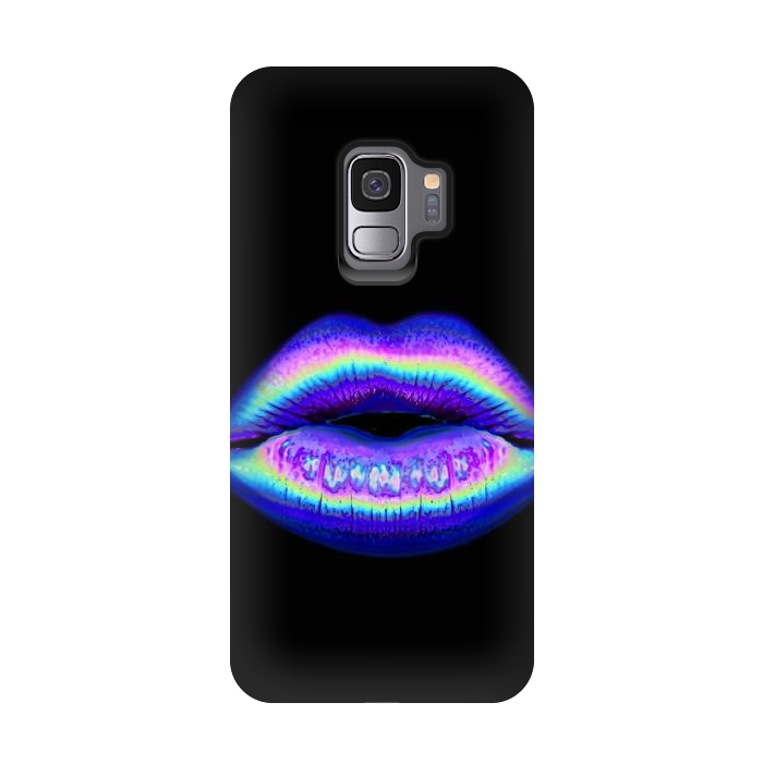 Galaxy S9 StrongFit purple lips by haroulita