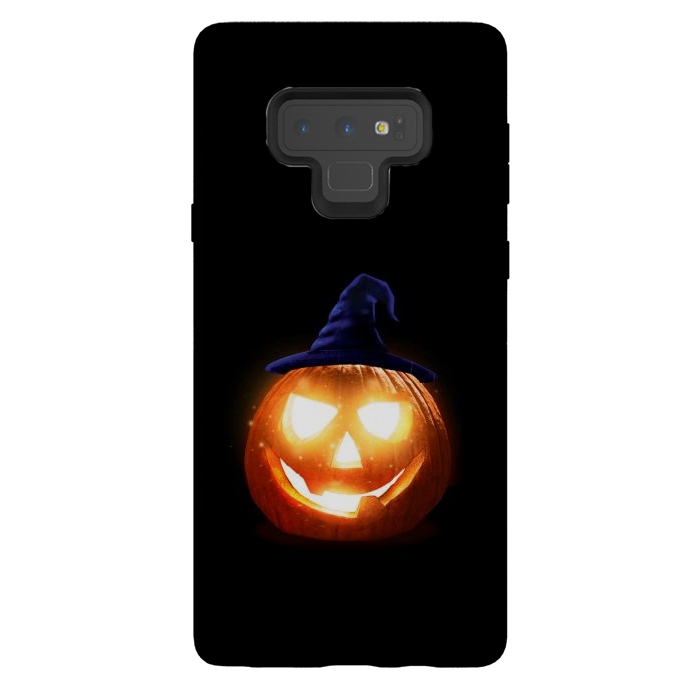 Galaxy Note 9 StrongFit halloween pumpkin by haroulita