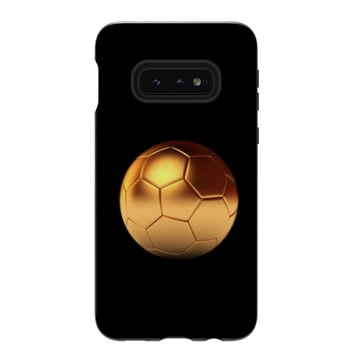 Galaxy S10e StrongFit gold ball  by haroulita