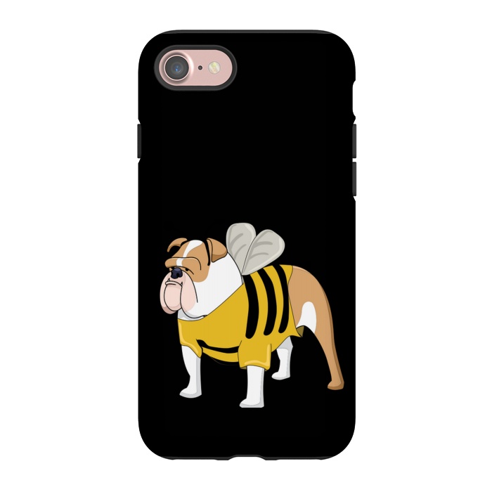 iPhone 7 StrongFit cute bulldog  by haroulita