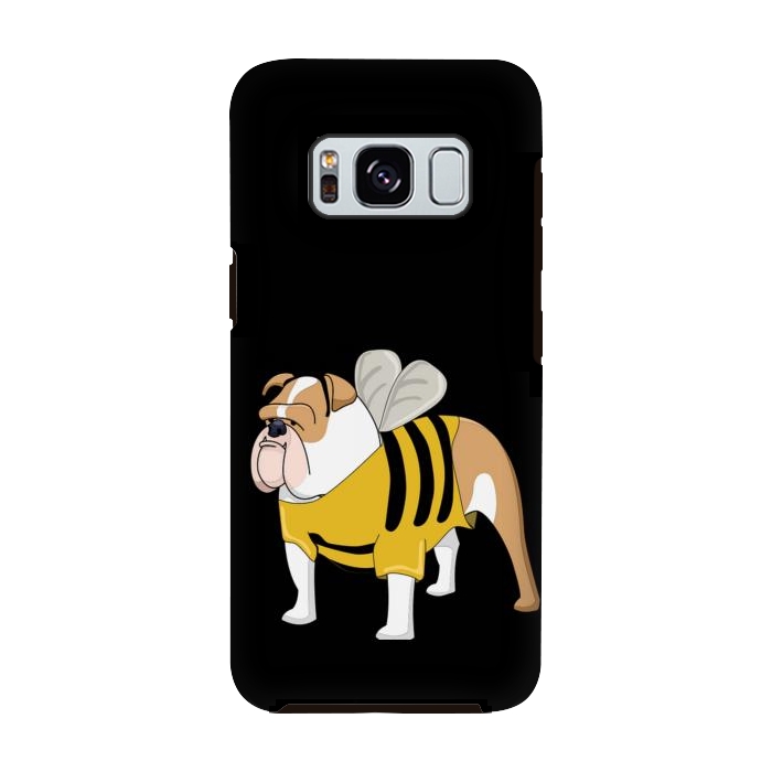Galaxy S8 StrongFit cute bulldog  by haroulita