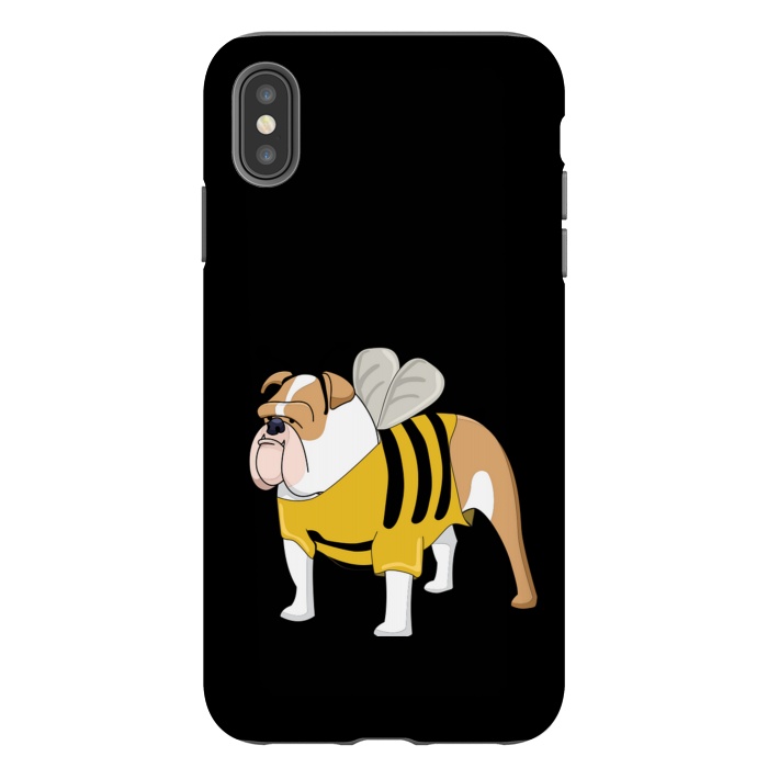 iPhone Xs Max StrongFit cute bulldog  by haroulita