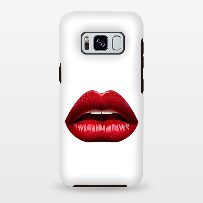 Galaxy S8 plus StrongFit red lips by haroulita