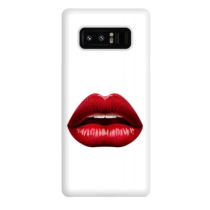 Galaxy Note 8 StrongFit red lips by haroulita