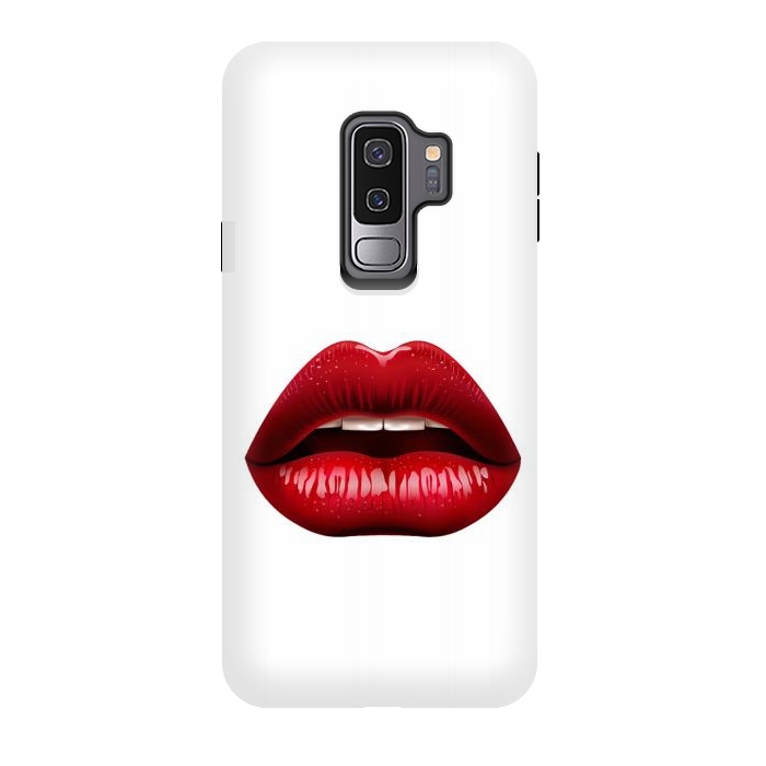 Galaxy S9 plus StrongFit red lips by haroulita