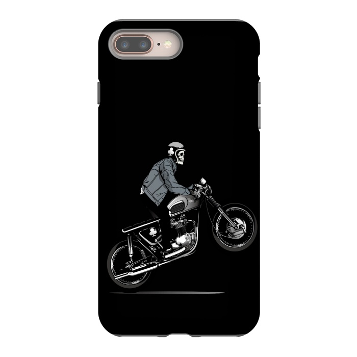iPhone 7 plus StrongFit skull biker x by haroulita