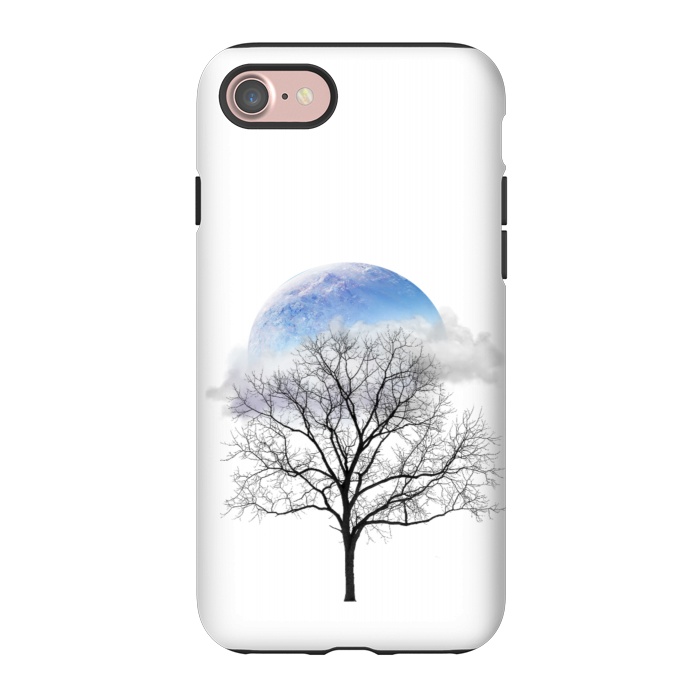 iPhone 7 StrongFit winter tree by haroulita