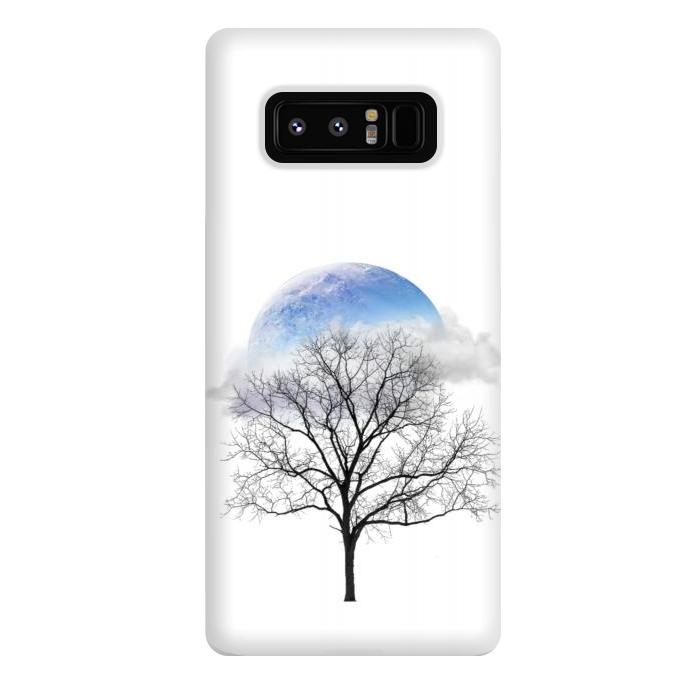 Galaxy Note 8 StrongFit winter tree by haroulita