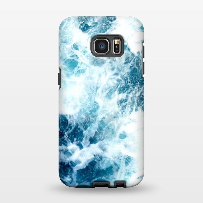 Galaxy S7 EDGE StrongFit sea waves x by haroulita