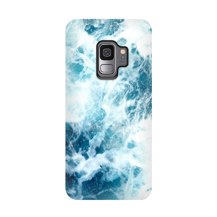 Galaxy S9 StrongFit sea waves x by haroulita