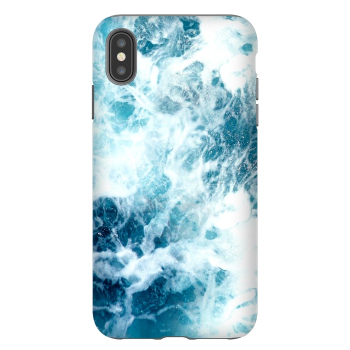 iPhone Xs Max StrongFit sea waves x by haroulita