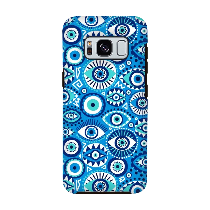 Galaxy S8 StrongFit Evil eye by Laura Grant