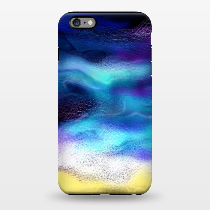 iPhone 6/6s plus StrongFit Beach blue ocean sea breeze abstract art by Josie