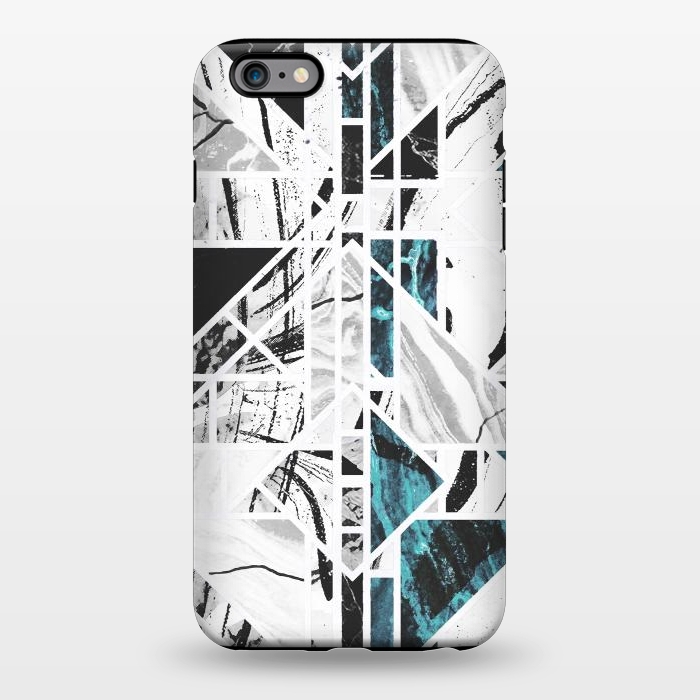iPhone 6/6s plus StrongFit Marble mosaic tiles by Oana 