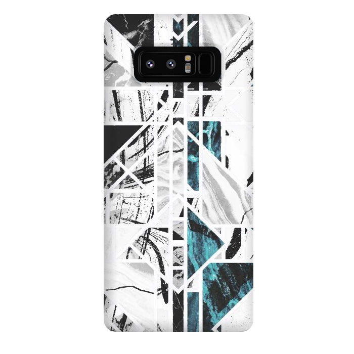 Galaxy Note 8 StrongFit Marble mosaic tiles by Oana 