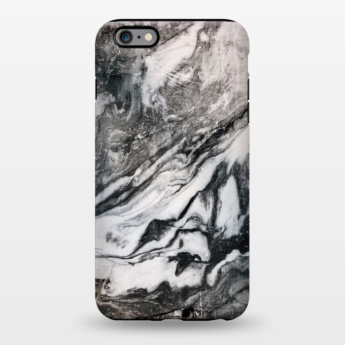 iPhone 6/6s plus StrongFit White and black Marble by Winston