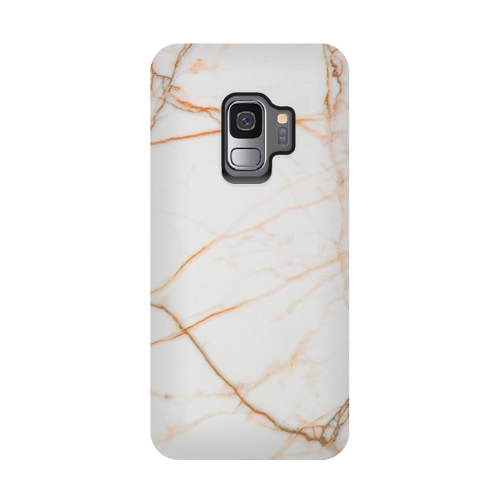 Galaxy S9 StrongFit Gold marble by Winston