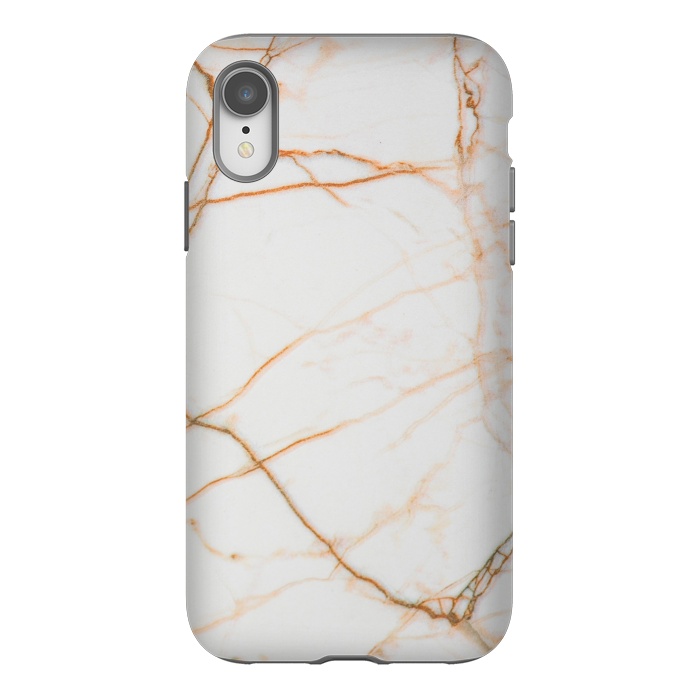 iPhone Xr StrongFit Gold marble by Winston