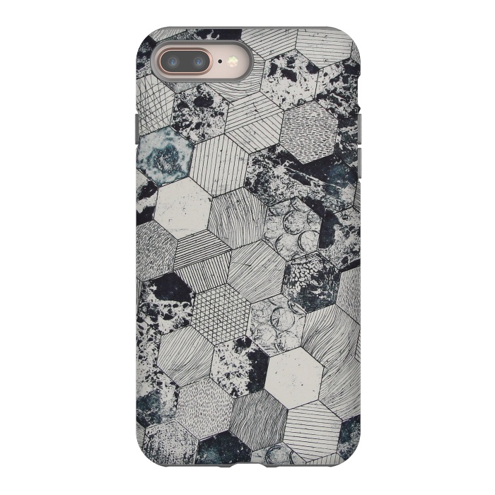 iPhone 7 plus StrongFit Hexagonal by Winston