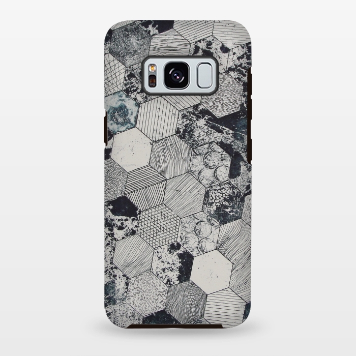 Galaxy S8 plus StrongFit Hexagonal by Winston