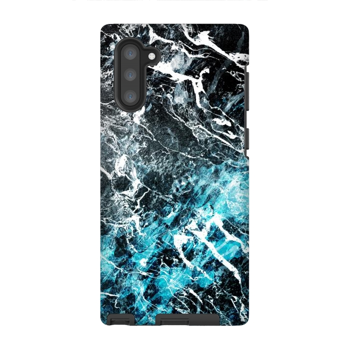 Galaxy Note 10 StrongFit Frozen Waves by Steve Wade (Swade)