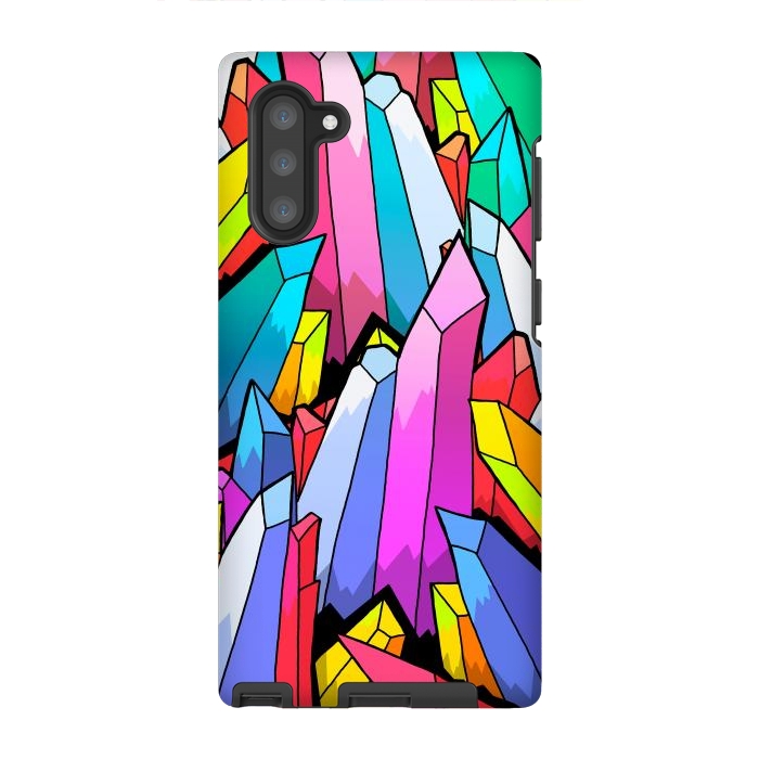 Galaxy Note 10 StrongFit Colour Crystals  by Steve Wade (Swade)