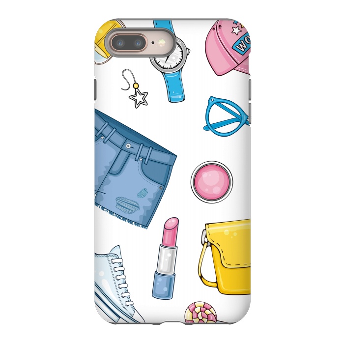 iPhone 7 plus StrongFit For Summer Fashion Woman by ArtsCase