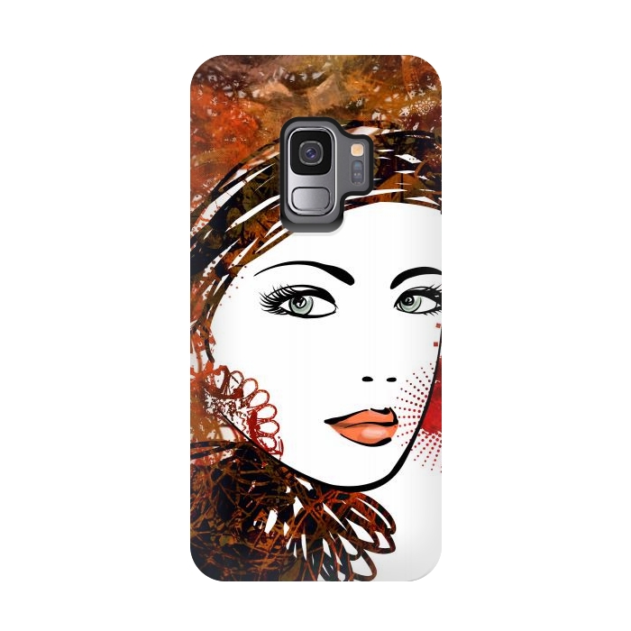 Galaxy S9 StrongFit Fashion Woman II by ArtsCase