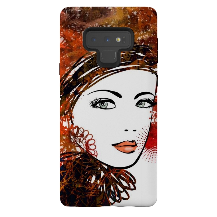 Galaxy Note 9 StrongFit Fashion Woman II by ArtsCase