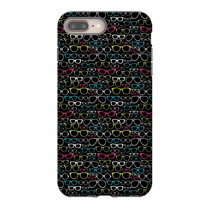 iPhone 7 plus StrongFit Many Glasses by ArtsCase