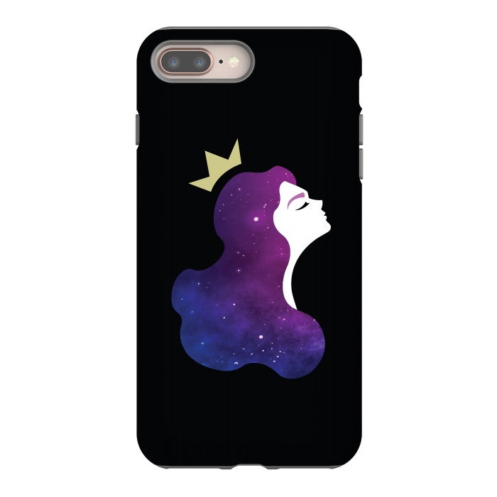 iPhone 7 plus StrongFit Galaxy princess by Laura Nagel