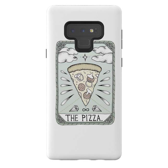 Galaxy Note 9 StrongFit The Pizza by Barlena