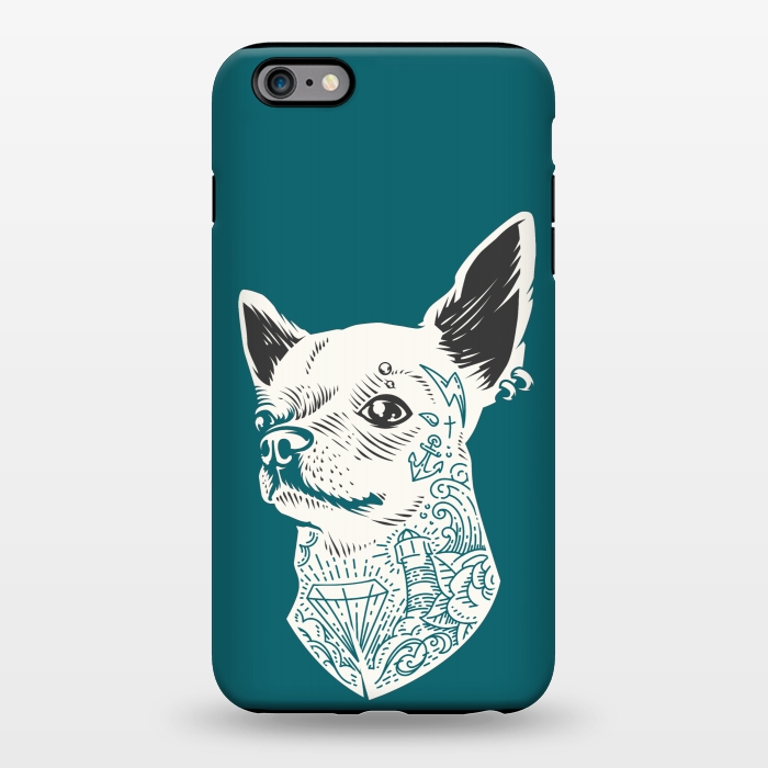 iPhone 6/6s plus StrongFit Tattooed Chihuahua by Winston