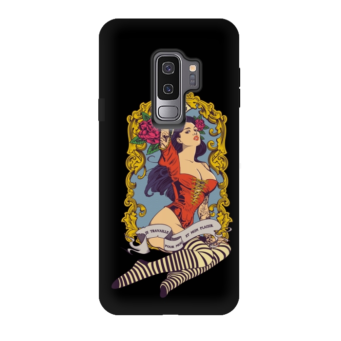Galaxy S9 plus StrongFit Sexy woman by Winston