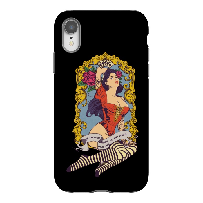 iPhone Xr StrongFit Sexy woman by Winston