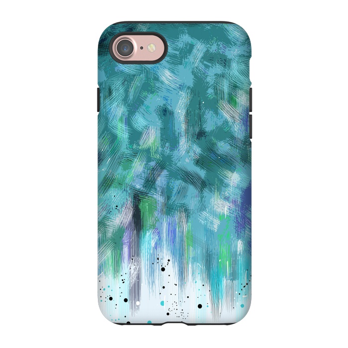 iPhone 7 StrongFit Water waves abstract art  by Josie